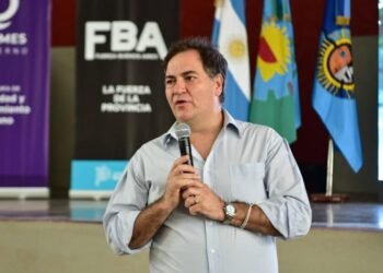El ministro de Seguridad bonaerense defendió la gestión de Kicillof y cuestionó al Gobierno nacional