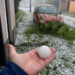 Furiosa tormenta de granizo en Córdoba dejó daños en Unquillo y Mendiolaza