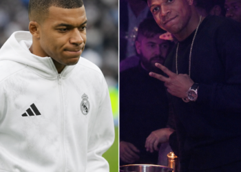 Controversia en torno a Mbappé: tras su lesión, ausente de los entrenamientos del Real Madrid y visto en una discoteca en París