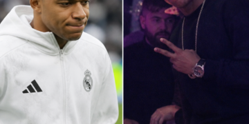 Controversia en torno a Mbappé: tras su lesión, ausente de los entrenamientos del Real Madrid y visto en una discoteca en París