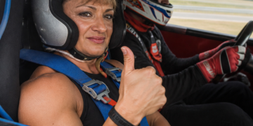 El día que Locomotora Castro vivió la velocidad en un auto de TC