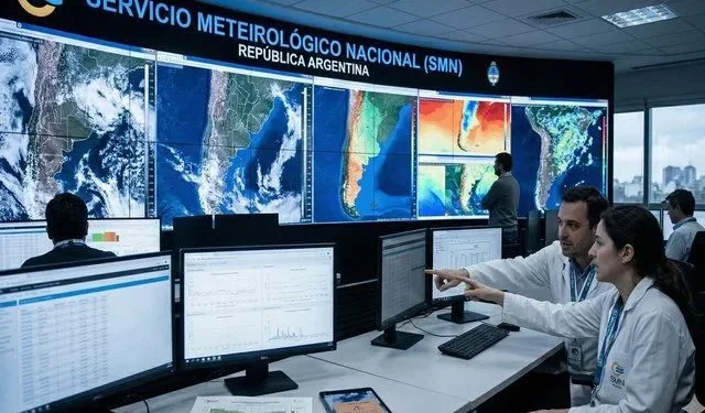 Alertas por tormentas, lluvias y nevadas en siete provincias