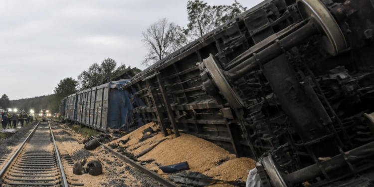 Un tren del Belgrano Cargas descarriló y volcó en Santa Fe